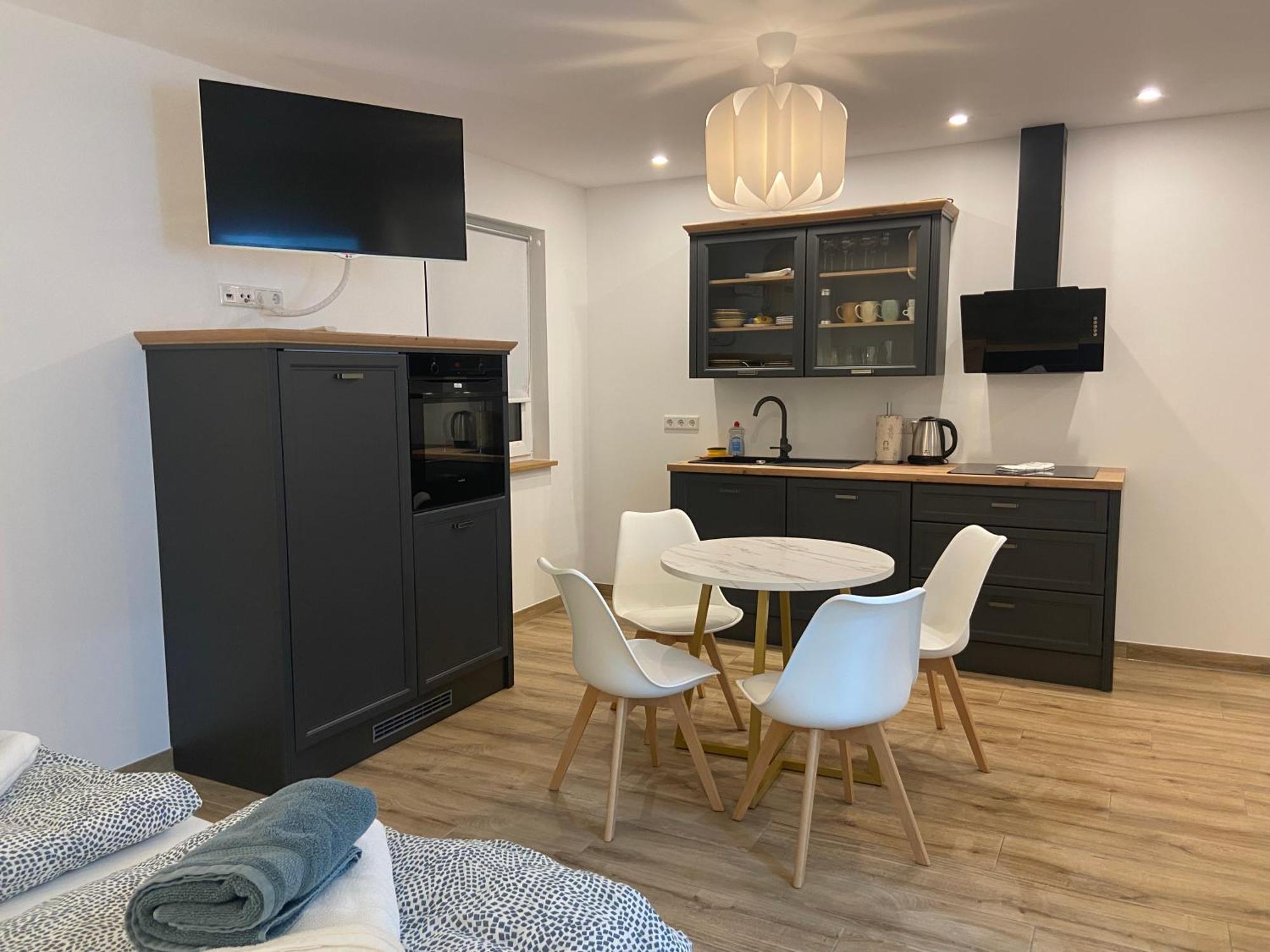 Seeblick Apartments Muehlau Luaran gambar